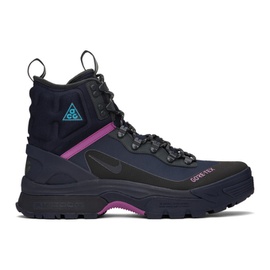 Nike Navy Gaiadome Boots 241011M236022