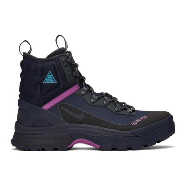 나이키 Nike Navy Gaiadome Boots 241011M236022