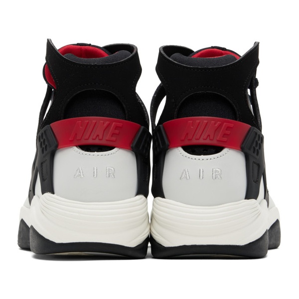 나이키 Nike Black & Gray Air Flight Huarache Sneakers 241011M236032