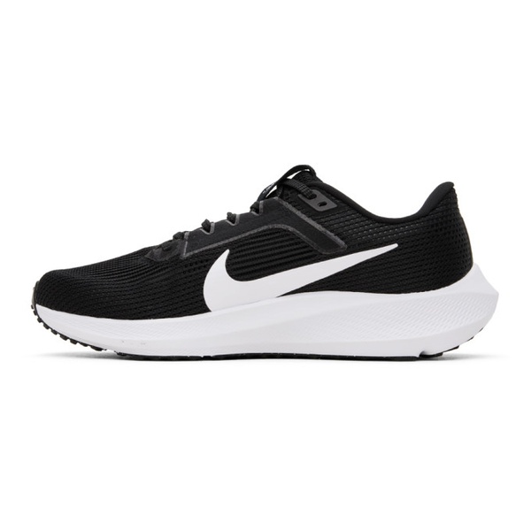 나이키 Nike Black & White Pegasus 40 Sneakers 241011M237002