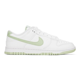 Nike White & Green Dunk Low R에트로 ETRO Sneakers 241011M237012
