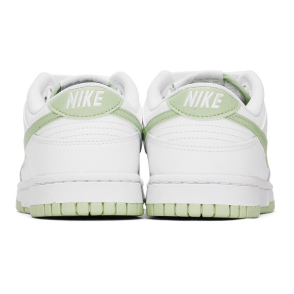 나이키 Nike White & Green Dunk Low R에트로 ETRO Sneakers 241011M237012