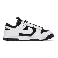 Nike Black & White Air Dunk Jumbo Sneakers 241011M237014