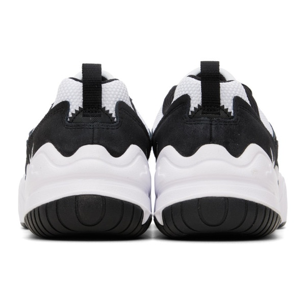 나이키 Nike White & Black Tech Hera Sneakers 241011M237024