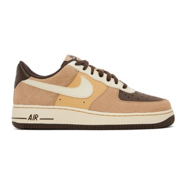 Nike Brown Air Force 1 07 LV8 Sneakers 241011M237038