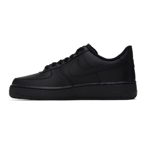 나이키 Nike Black Air Force 1 07 Sneakers 241011M237048