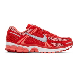 Nike Red & Pink Zoom Vomero 5 Sneakers 241011M237058