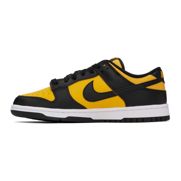 나이키 Nike Black & Yellow Dunk Low Sneakers 241011M237086