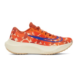 Nike Orange Zoom Fly 5 Sneakers 241011M237099