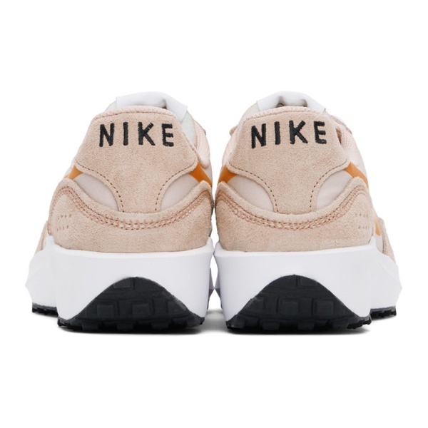 나이키 Nike Beige & 오프화이트 Off-White Waffle Nav Sneakers 241011M237105