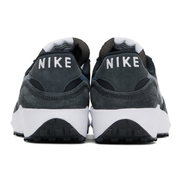 나이키 Nike Black Waffle Nav Sneakers 241011M237107