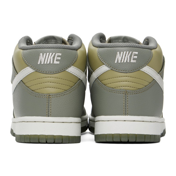 나이키 Nike Gray Dunk Mid Sneakers 241011M237108