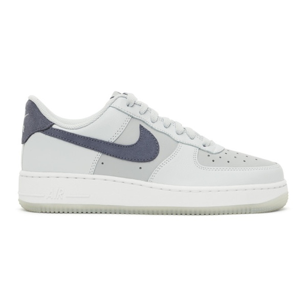 나이키 Nike Gray Air Force 1 07 LV8 Sneakers 241011M237114