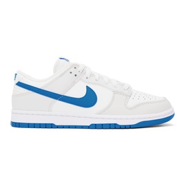 Nike 오프화이트 Off-White & Blue Dunk Low R에트로 ETRO Sneakers 241011M237150
