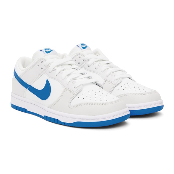 나이키 Nike 오프화이트 Off-White & Blue Dunk Low R에트로 ETRO Sneakers 241011M237150