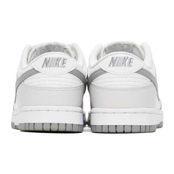 나이키 Nike White & Gray Dunk Low R에트로 ETRO Sneakers 241011M237152