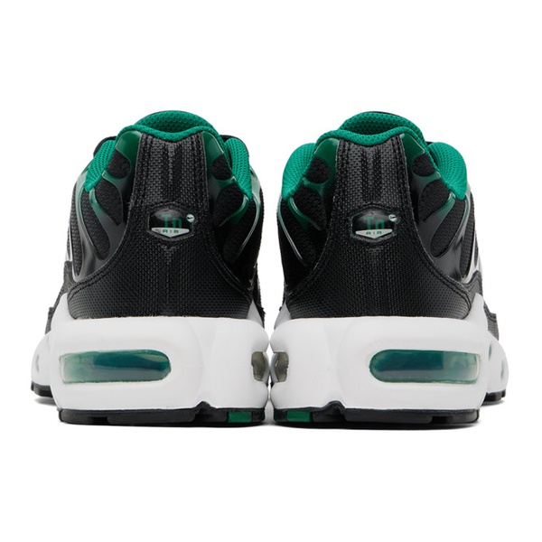 나이키 Nike Black & Green Air Max Plus Sneakers 241011M237159