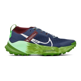 Nike Navy Zegama Sneakers 241011M237164