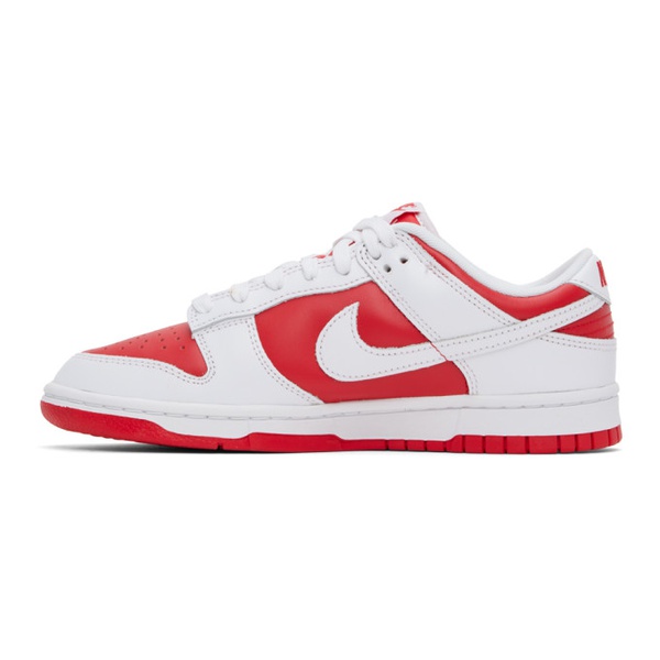나이키 Nike Red & White Dunk Low R에트로 ETRO Sneakers 241011M237166