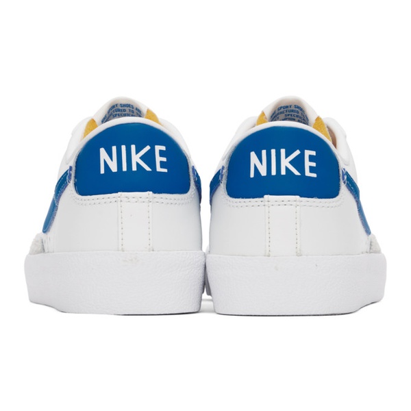 나이키 Nike White Blazer Low 77 Vintage Sneakers 241011M237169