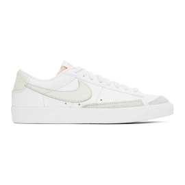 Nike White Blazer Low 77 Vintage Sneakers 241011M237170