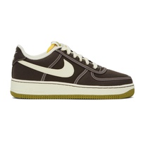 Nike Brown Air Force 1 07 Sneakers 241011M237177