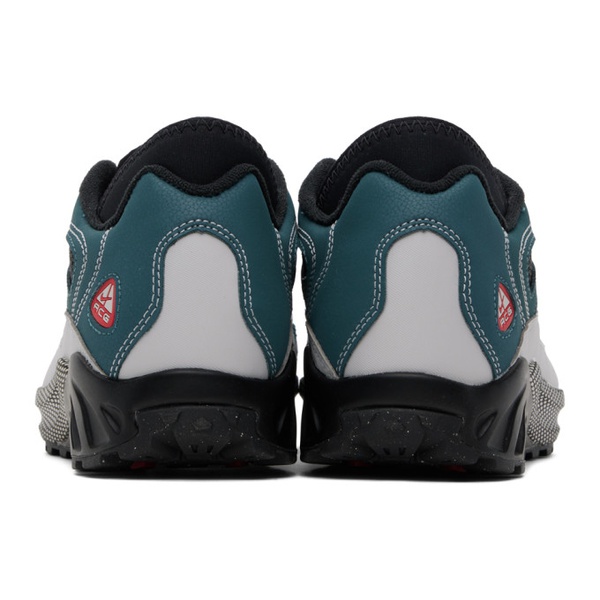 나이키 Nike Blue & Gray ACG Air Exploraid Sneakers 241011M237191