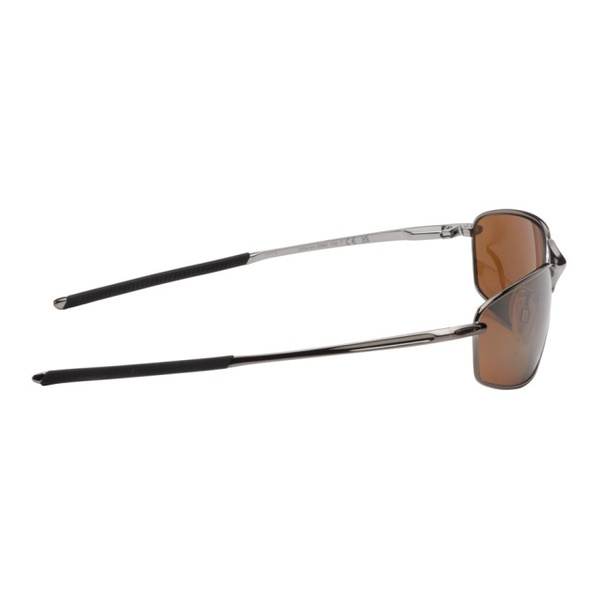 오클리 오클리 Oakley Gunmetal Whisker Sunglasses 241013M134032