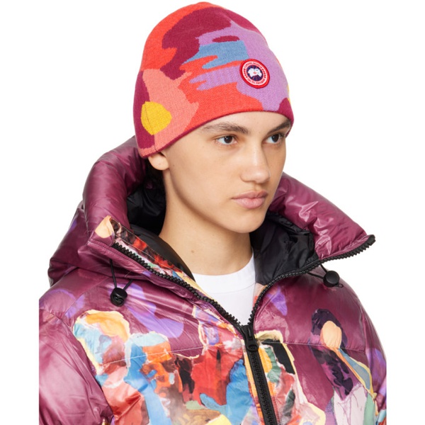 캐나다구스 캐나다구스 Canada Goose Multicolor KidSuper & NBA 에디트 Edition Embroidered Beanie 241014F014002
