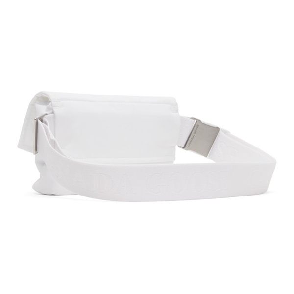 캐나다구스 캐나다구스 Canada Goose White Mini Waist Pack Belt Bag 241014F045001