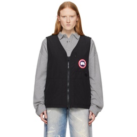 캐나다구스 Canada Goose Black Canmore Vest 241014F068000