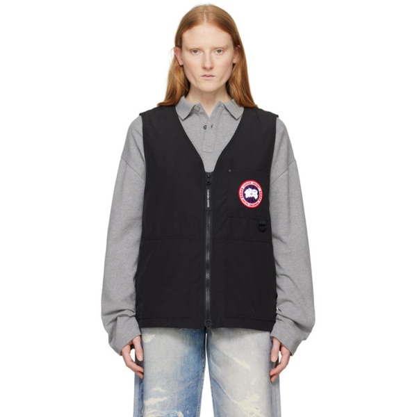 캐나다구스 캐나다구스 Canada Goose Black Canmore Vest 241014F068000