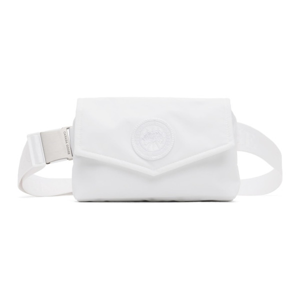 캐나다구스 캐나다구스 Canada Goose White Mini Waist Pack Belt Bag 241014M171000