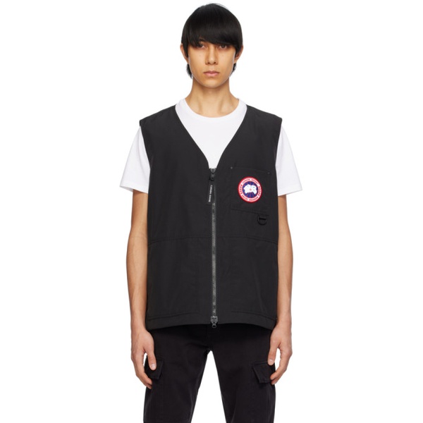캐나다구스 캐나다구스 Canada Goose Black Canmore Vest 241014M185004