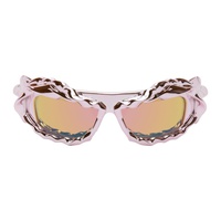오토링거 Ottolinger Pink Twisted Sunglasses 241016M134008