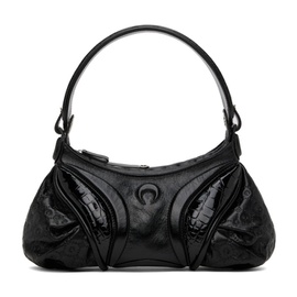 마린 세르 Marine Serre Black Embossed Leather Futura Bag 241020F048011
