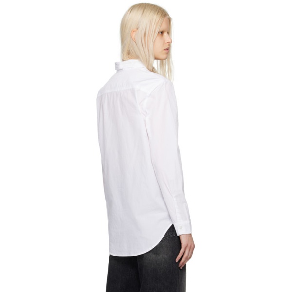  알썰틴 R13 White Foldout Shirt 241021F109000