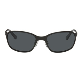 A BETTER FEELING Black Paxis Sunglasses 241025F005011