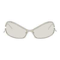 A BETTER FEELING Silver Numa Sunglasses 241025F005016