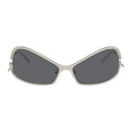 A BETTER FEELING Silver Numa Sunglasses 241025M134016