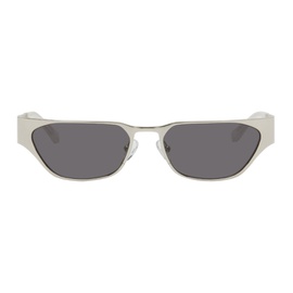 A BETTER FEELING Silver Echino Sunglasses 241025M134027