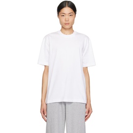Reigning Champ White Midweight T-Shirt 241027M213005