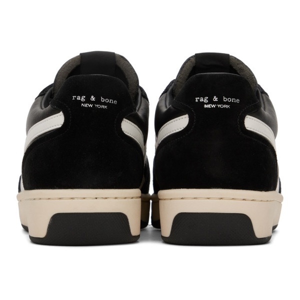 레그앤본 래그 앤 본 Rag & bone Black & White R에트로 ETRO Court Sneakers 241055M237008