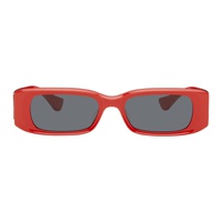 BONNIE CLYDE Red Double Slap Sunglasses 241067F005018