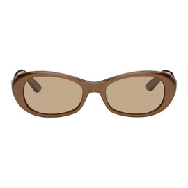 BONNIE CLYDE Brown Magic Sunglasses 241067F005035