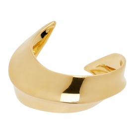 톰포드 TOM FORD Gold Brass Franca Cuff Bracelet 241076F020001