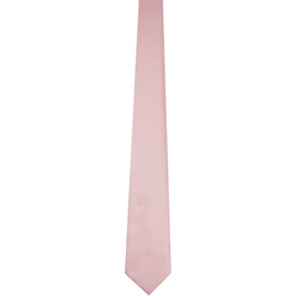 톰포드 TOM FORD Pink Solid Twill Tie 241076M158013