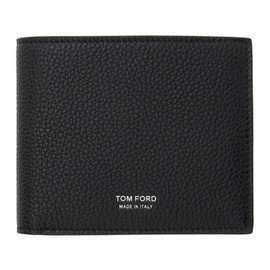 톰포드 TOM FORD Black Grain Leather Bifold Wallet 241076M164005