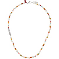 휴고 Hugo Multicolor Beads Necklace 241084M145007