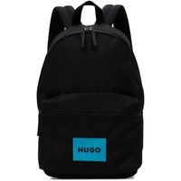 휴고 Hugo Black Laddy Backpack 241084M166008